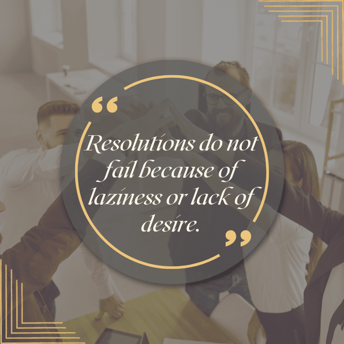 Making New Year’s Resolutions That Actually Last